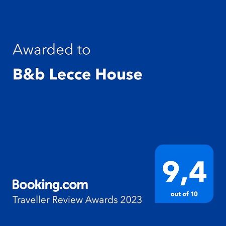 B&B Lecce House Ngoại thất bức ảnh