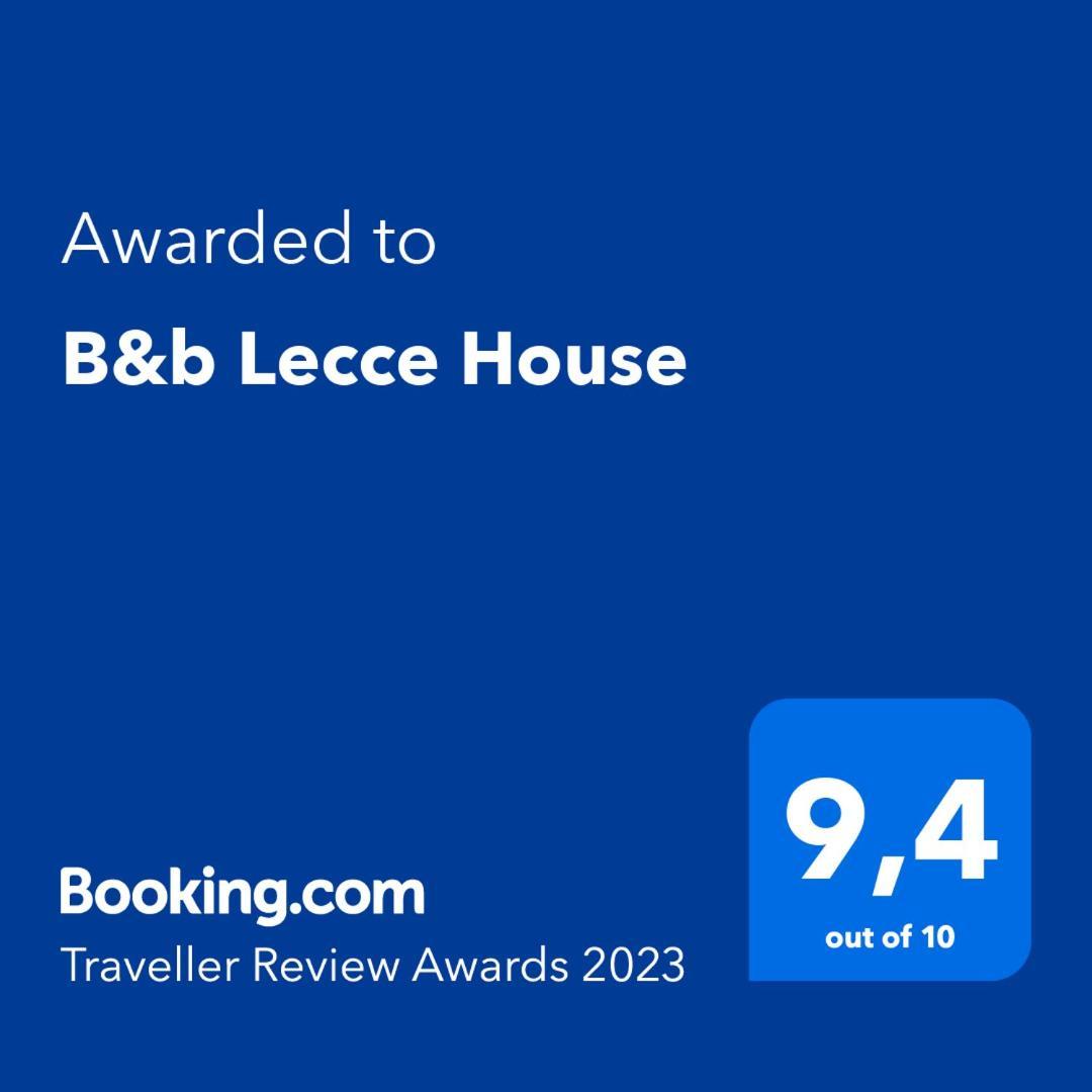 B&B Lecce House Ngoại thất bức ảnh